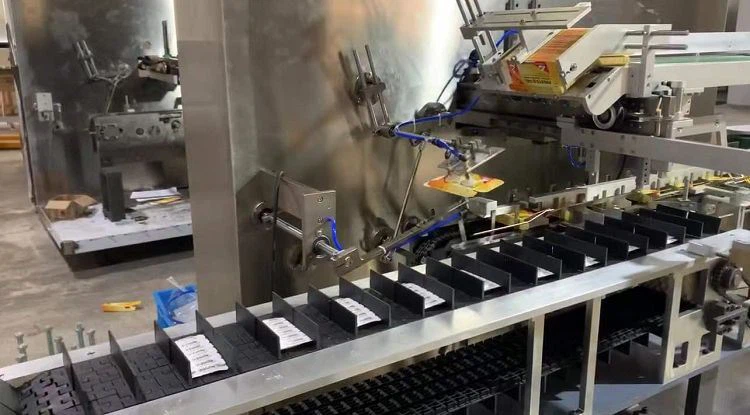 automatic medicine box cartoner