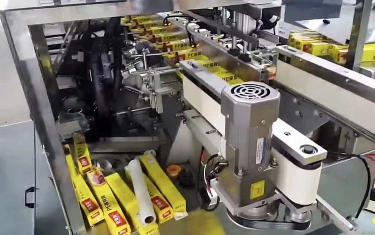 automatic daily necessities box cartoner