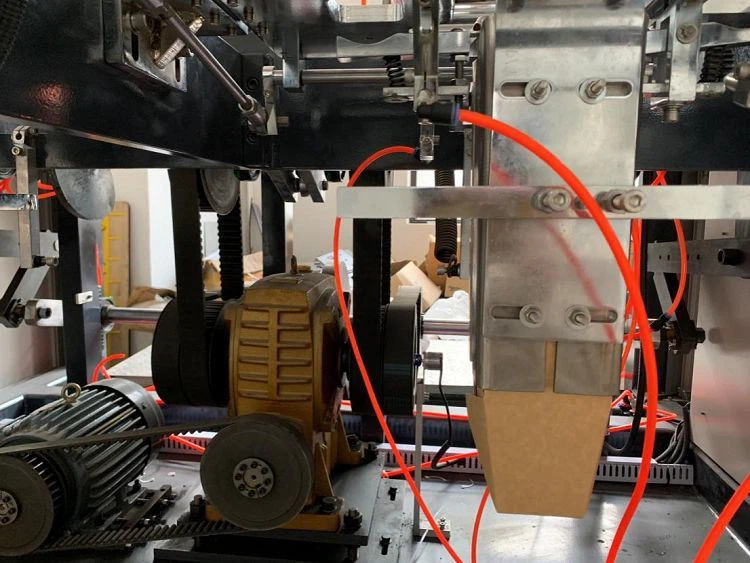 double line vertical paper box machine