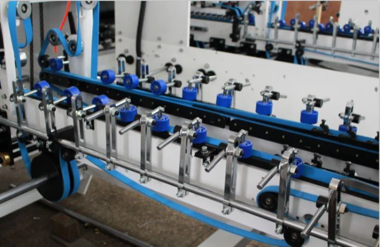 paper box folder gluer machine