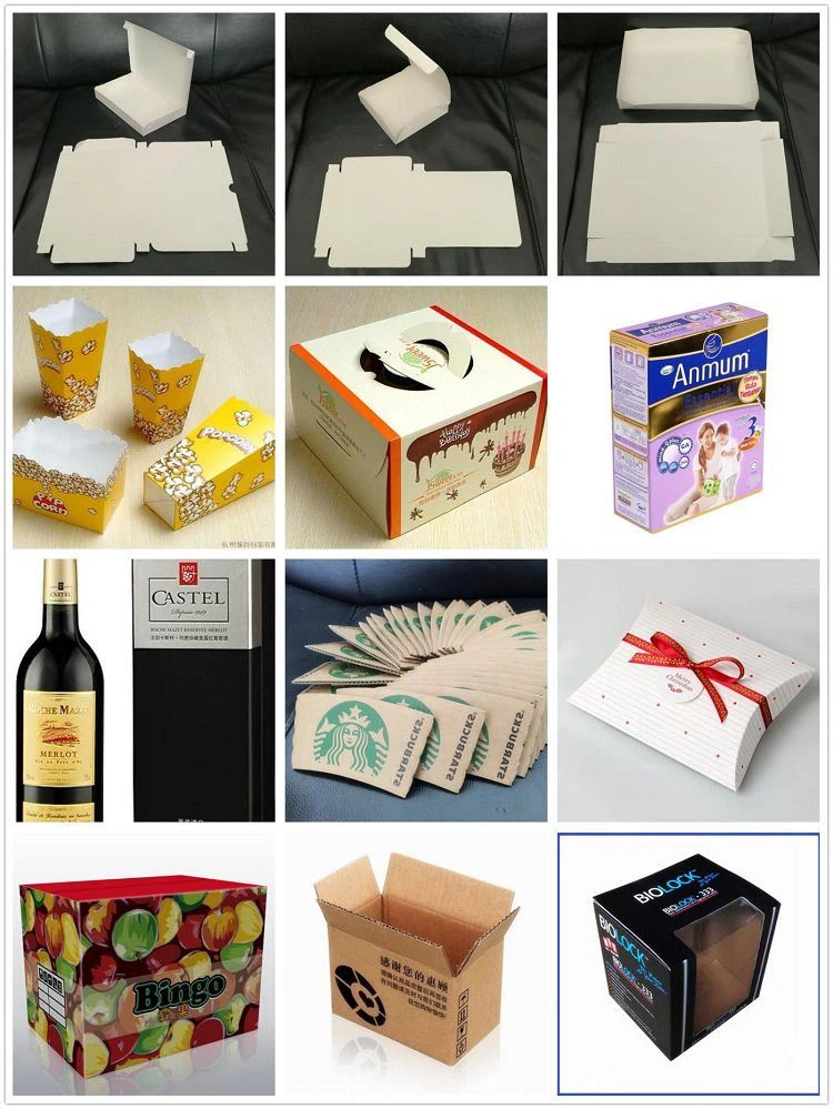 automatic 4 and 6 corner folder gluer machine