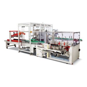 kd cp450/500 full automatic case packaging production lines(sectional type machine)