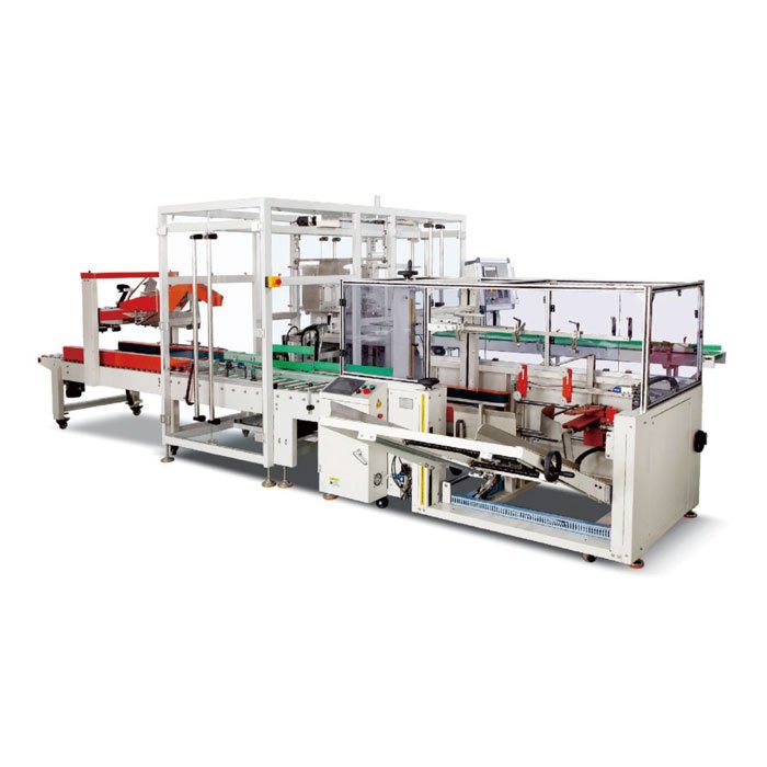 kd cp450/500 full automatic case packaging production lines(sectional type machine) kd cp450/500 full automatic case packaging production lines(sectional type machine)