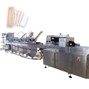 automatic disposable cutlery packing machine